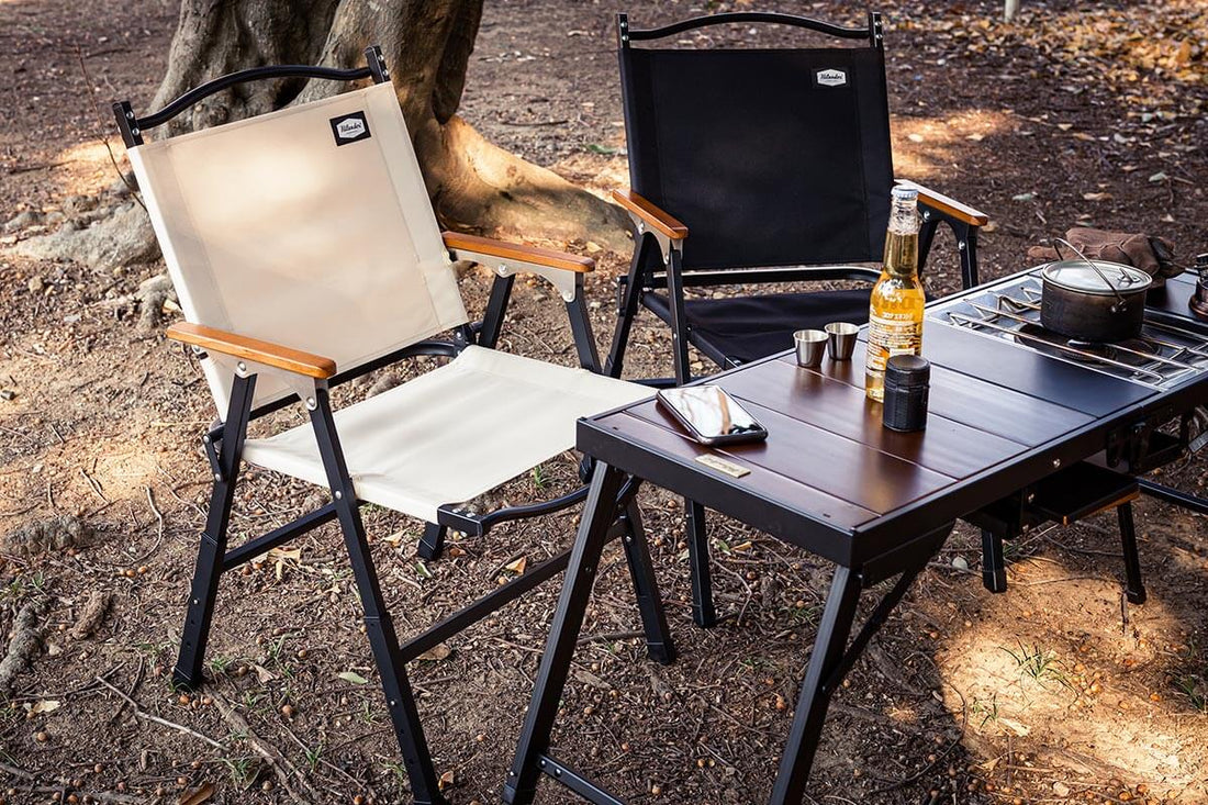 高さ調整可能でお好みのキャンプスタイルに！LIT CHAIRのご紹介