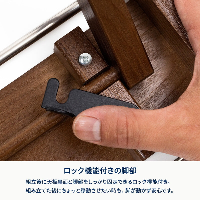 【公式限定セット】クライマックスローチェア2 AL（アルミ）＋ジョイントサイドテーブルLIGHT