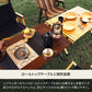 シェフテーブルEX ブナ素材 アウトドアテーブル CHEF TABLE ブラック【1年保証】