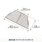 焚き火台　六花（りっか）梯形五徳付き