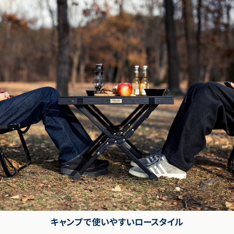 ウッドロールトップテーブルLIGHT 90