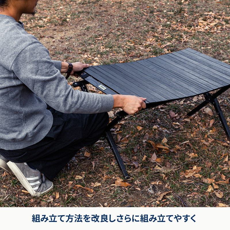ウッドロールトップテーブルLIGHT 90
