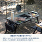 【お得なセット】LIT TABLE WIDE（リットテーブルワイド）＋エクステンション ストレージケース＋メッシュユニット