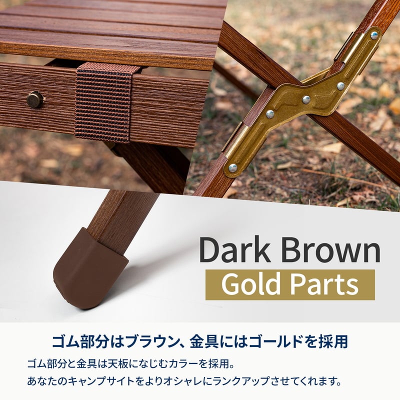 ウッドロールトップテーブルLIGHT 60