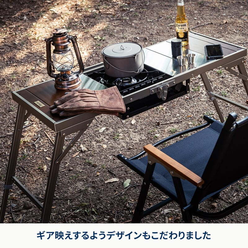 【お得なセット】LIT TABLE（リットテーブル）＋六花スタッキングパン×2個