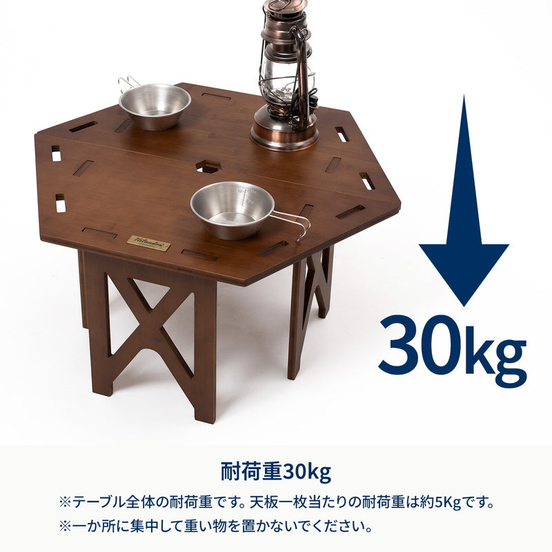 ヘキサゴンテーブル RAN