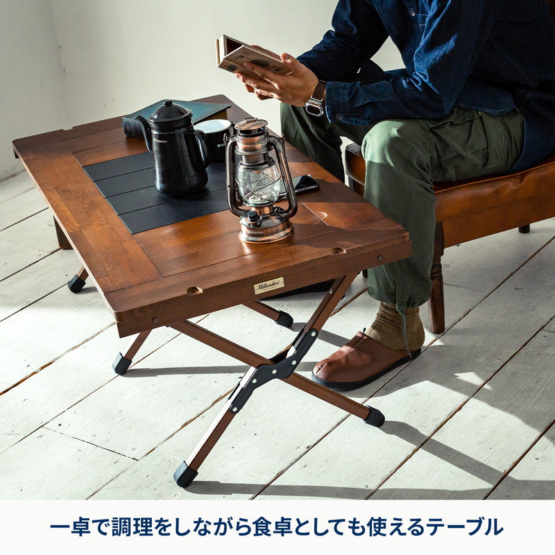 【お得なセット】CHEF TABLE LIGHT（シェフテーブルライト）90＋クライマックスローチェア2 ST（スチール）