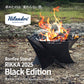 【お得なセット】焚き火台　六花（りっか）Black Edition＋専用　梯形五徳（テイケイゴトク）