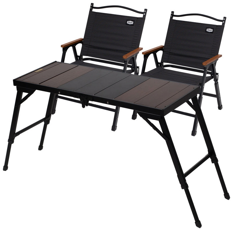 【お得なセット】ＬＩＴ　ＴＡＢＬＥ（リットテーブル）】＋ＬＩＴ　ＣＨＡＩＲ（リットチェア）×２【1〜2日で発送】