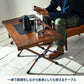 【お得なセット】CHEF TABLE LIGHT（シェフテーブルライト）120＋クライマックスローチェア2 AL（アルミ）セット