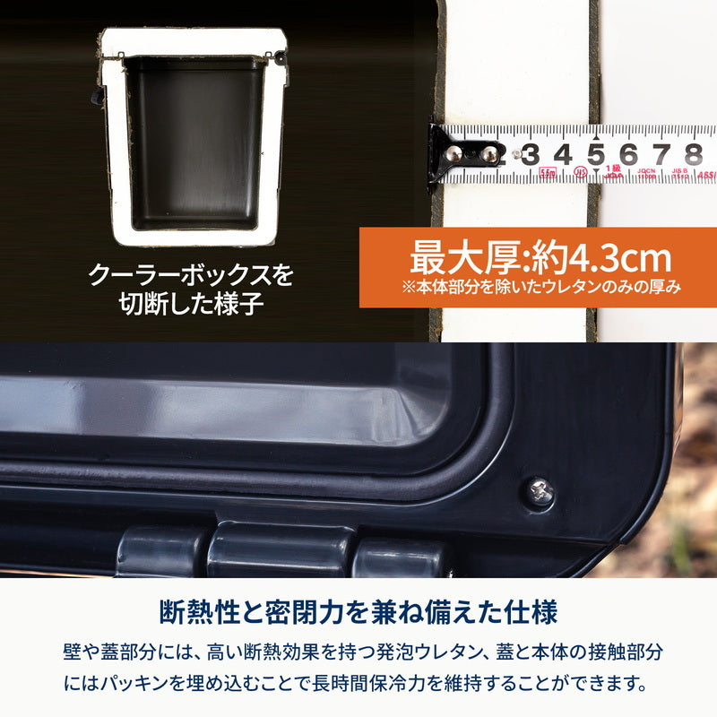【お得なセット】アルミクーラースタンド＋ハイランドクーラーボックス