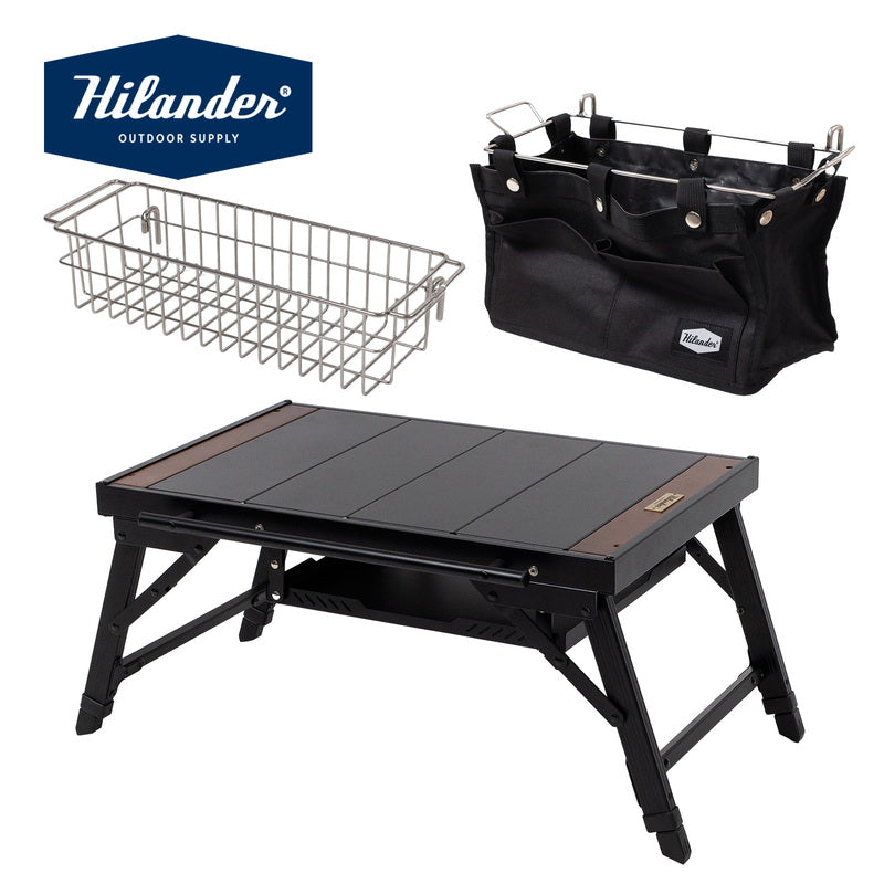 【お得なセット】LIT TABLE MINI（リットテーブルミニ）＋エクステンション ストレージケース＋メッシュユニット